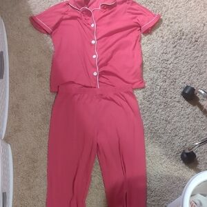 Charming Pink Kids Pajama Set